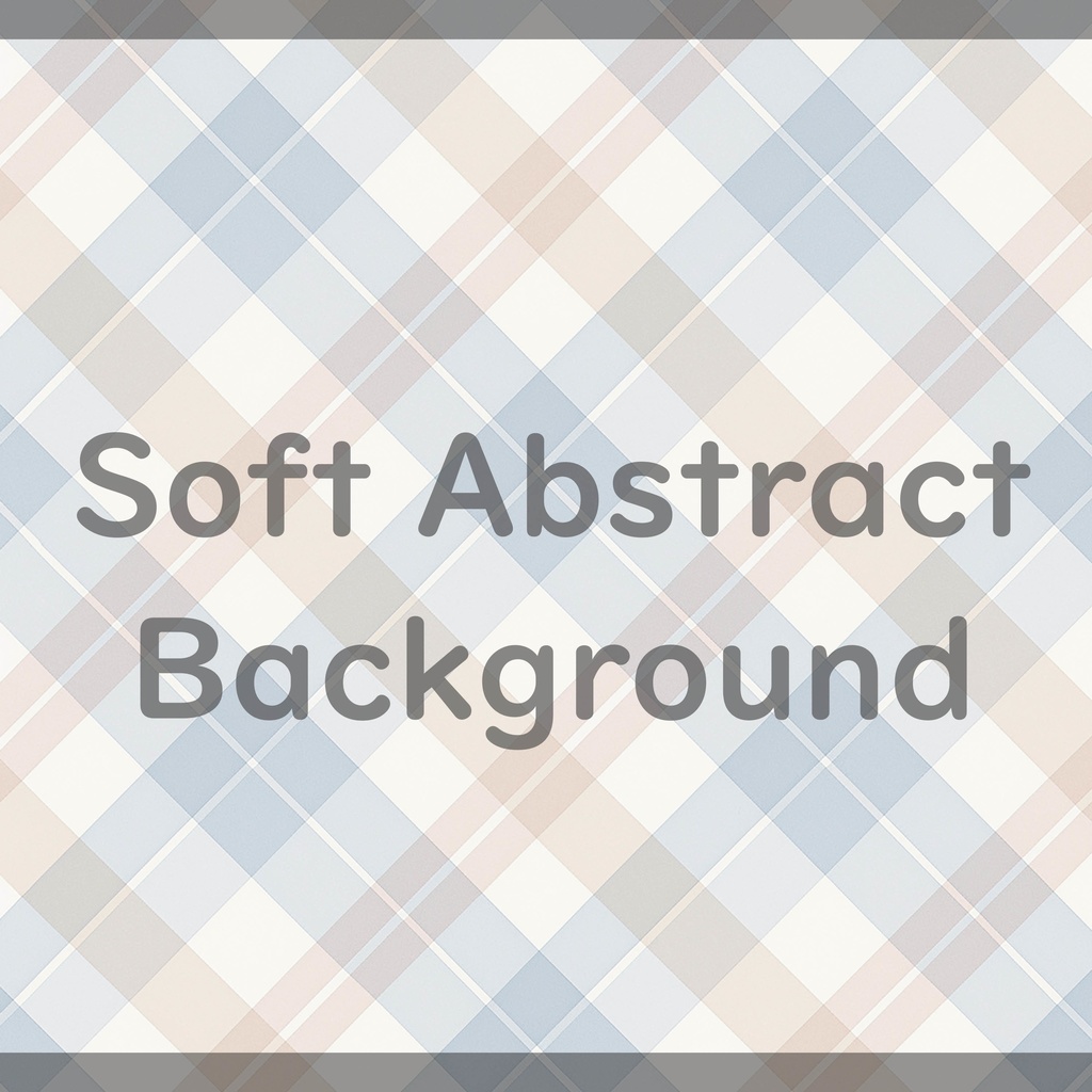 07_ソフトチェック柄ナチュラルテクスチャ背景素材｜穏やかパステル