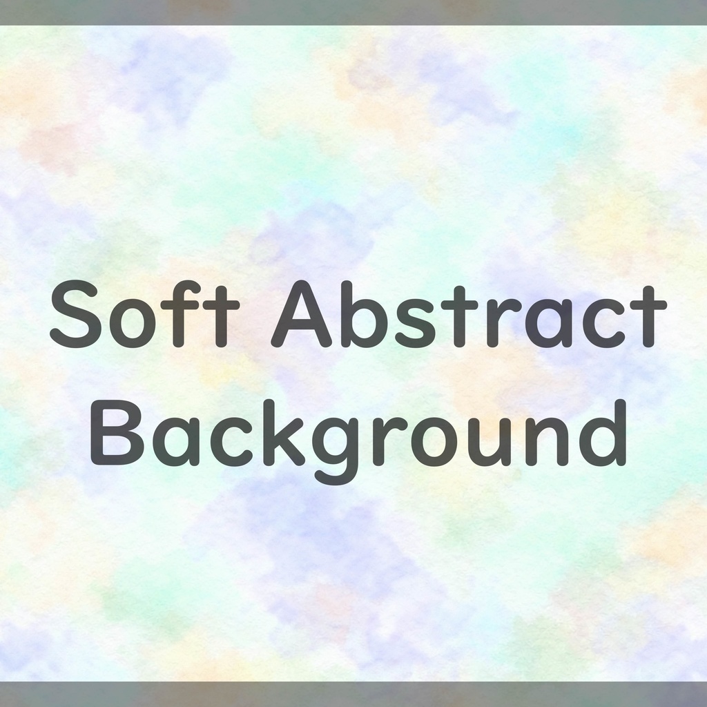 06_やさしいパステル水彩背景素材｜淡彩クラウドテクスチャ