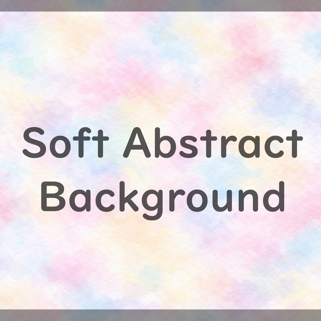 01_やさしいパステル水彩背景素材|淡彩クラウドテクスチャ(8色セット)