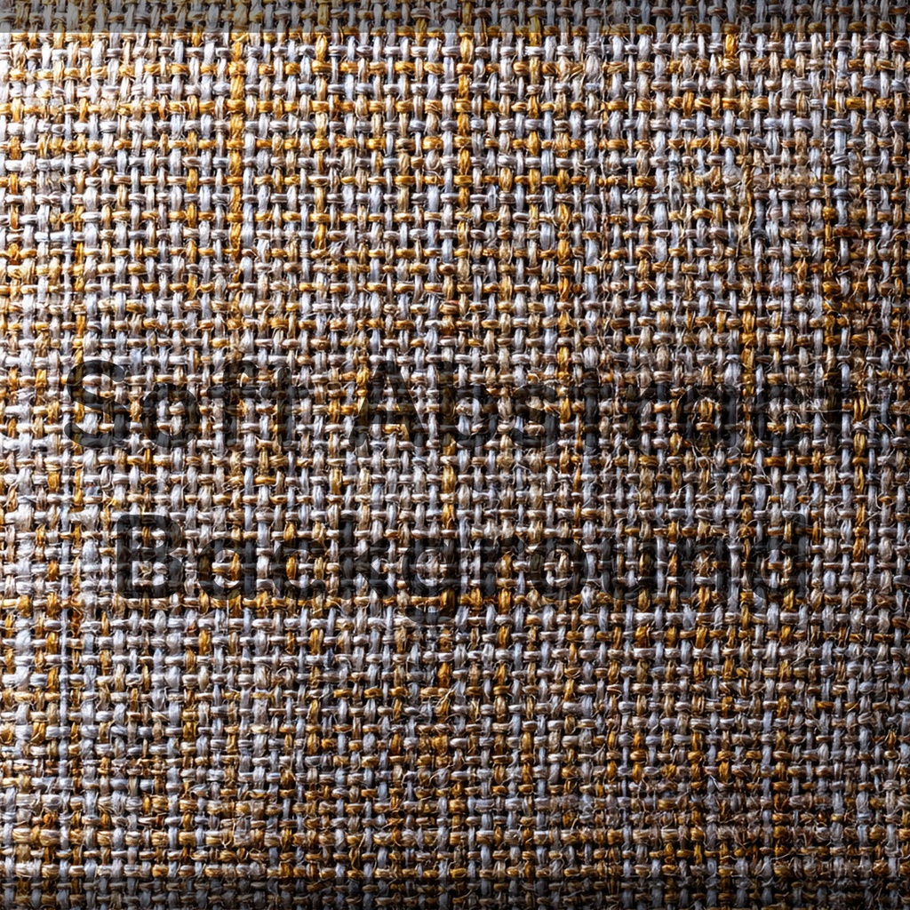 01_落ち着きリネングリッド背景｜自然素材テクスチャ