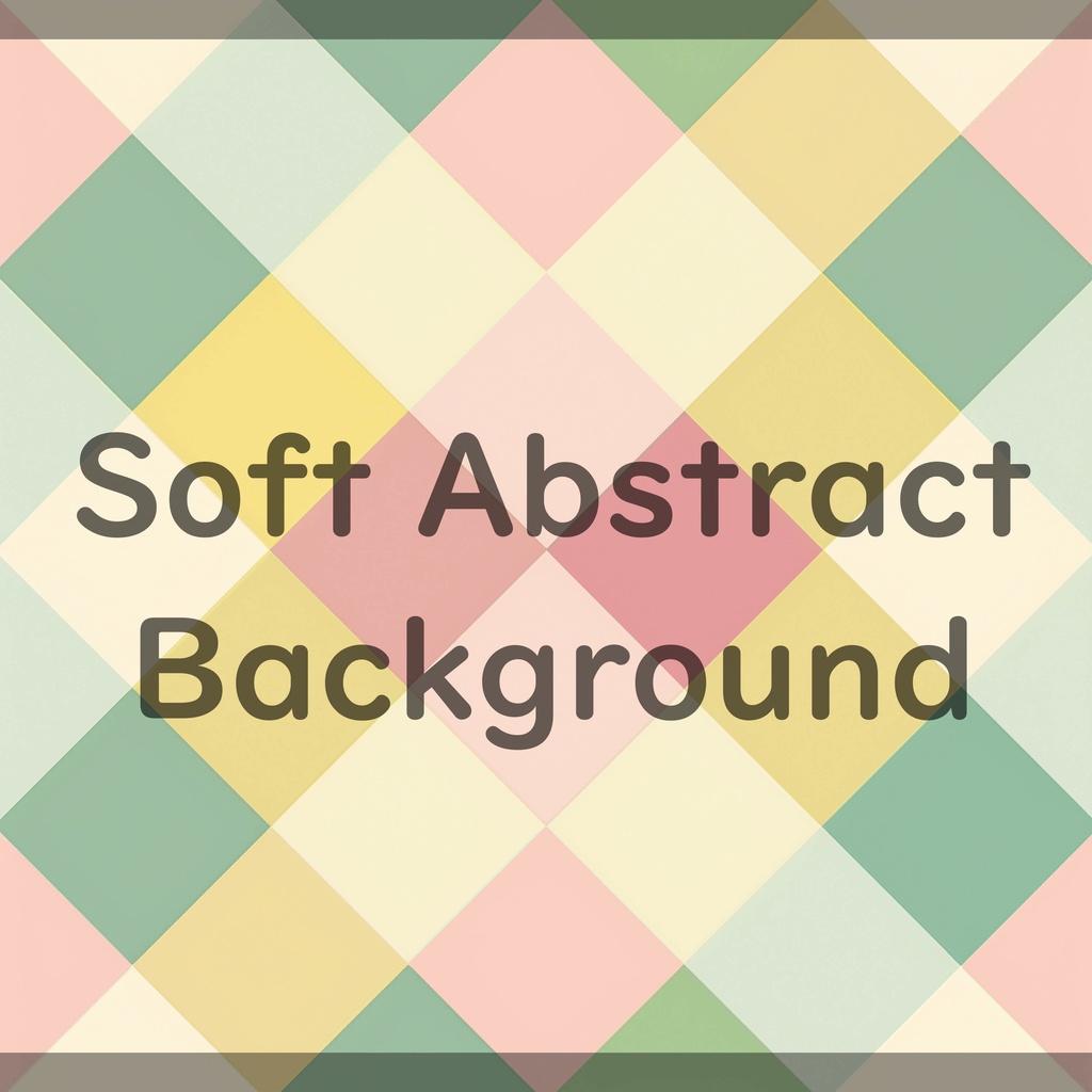01_パステルダイヤチェック背景素材|やわらかグラデーション模様(8色セット)