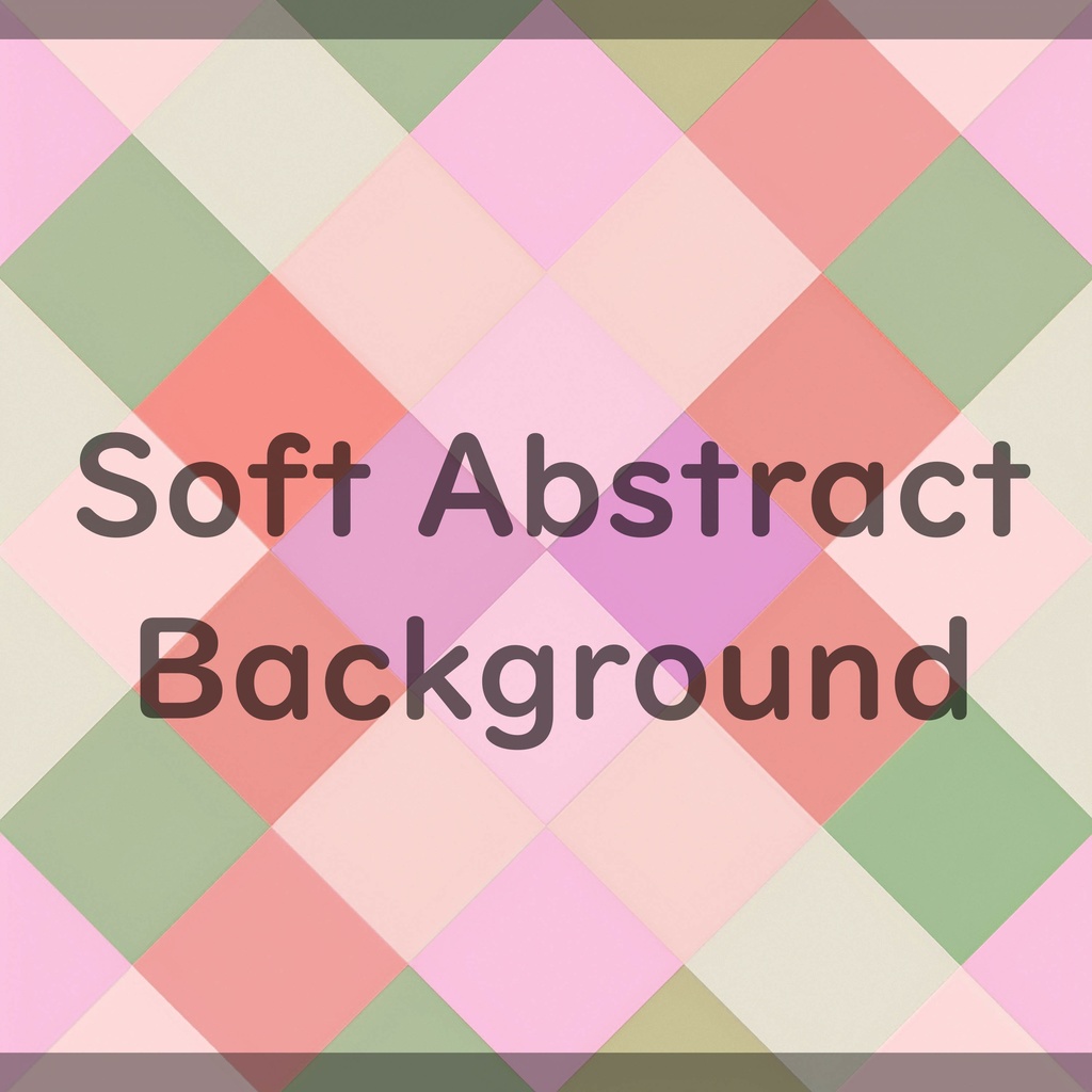01_パステルダイヤチェック背景素材|やわらかグラデーション模様(8色セット)