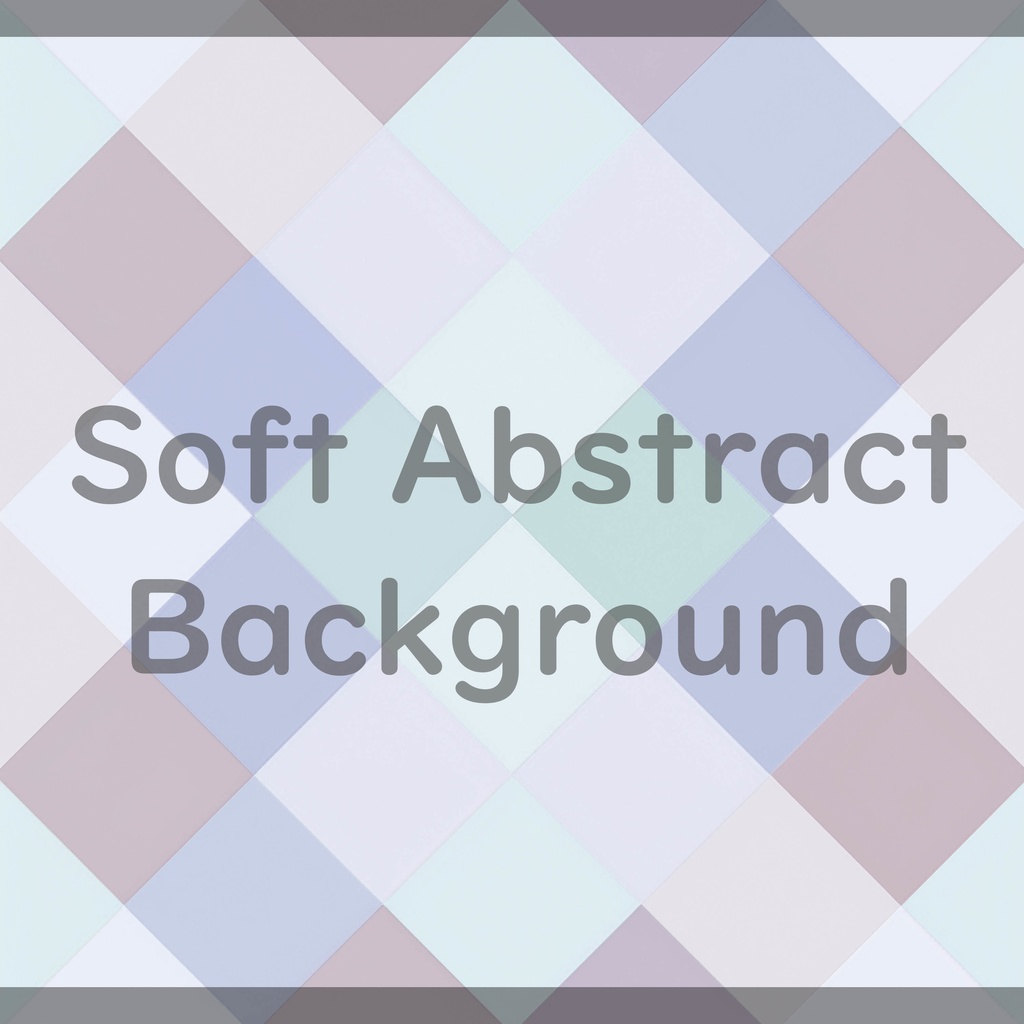 02_パステルダイヤチェック背景素材|やわらかグラデーション模様(8色セット)