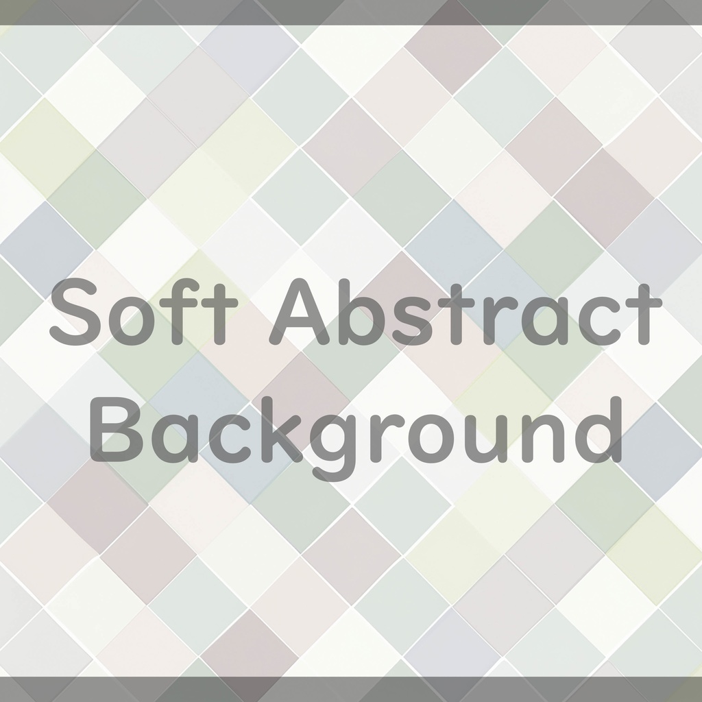 07_やわらかパステルダイヤ背景素材｜淡彩キルトチェックパターン