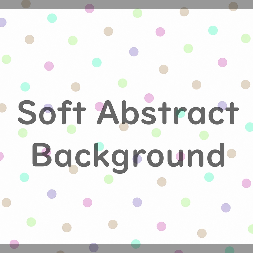 04_パステル水玉ランダムドット背景素材|やわらかポップテクスチャ