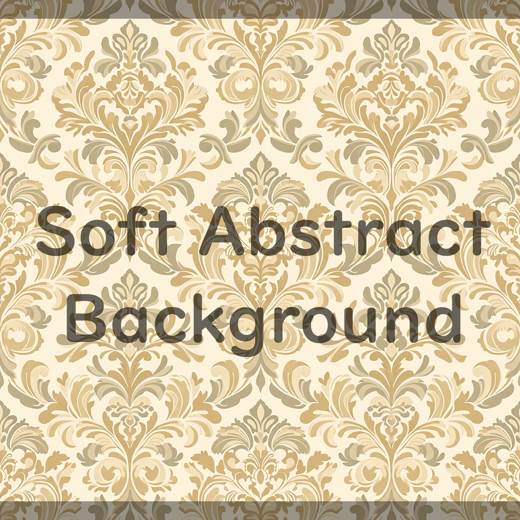 01_クラシックダマスク装飾背景｜アンティークゴールドパターンテクスチャ