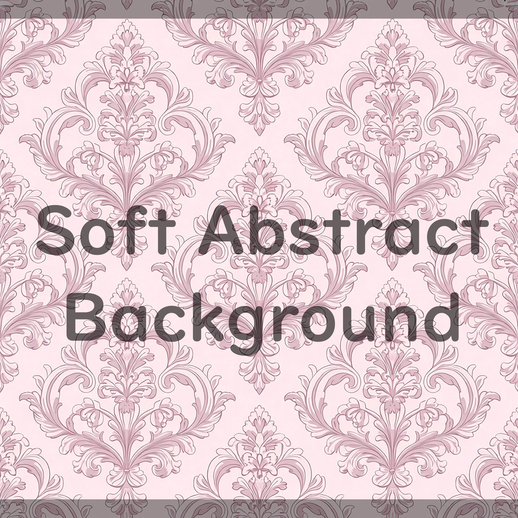 01_エレガントダマスクパターン背景素材|やわらかクラシック装飾模様(8色セット)