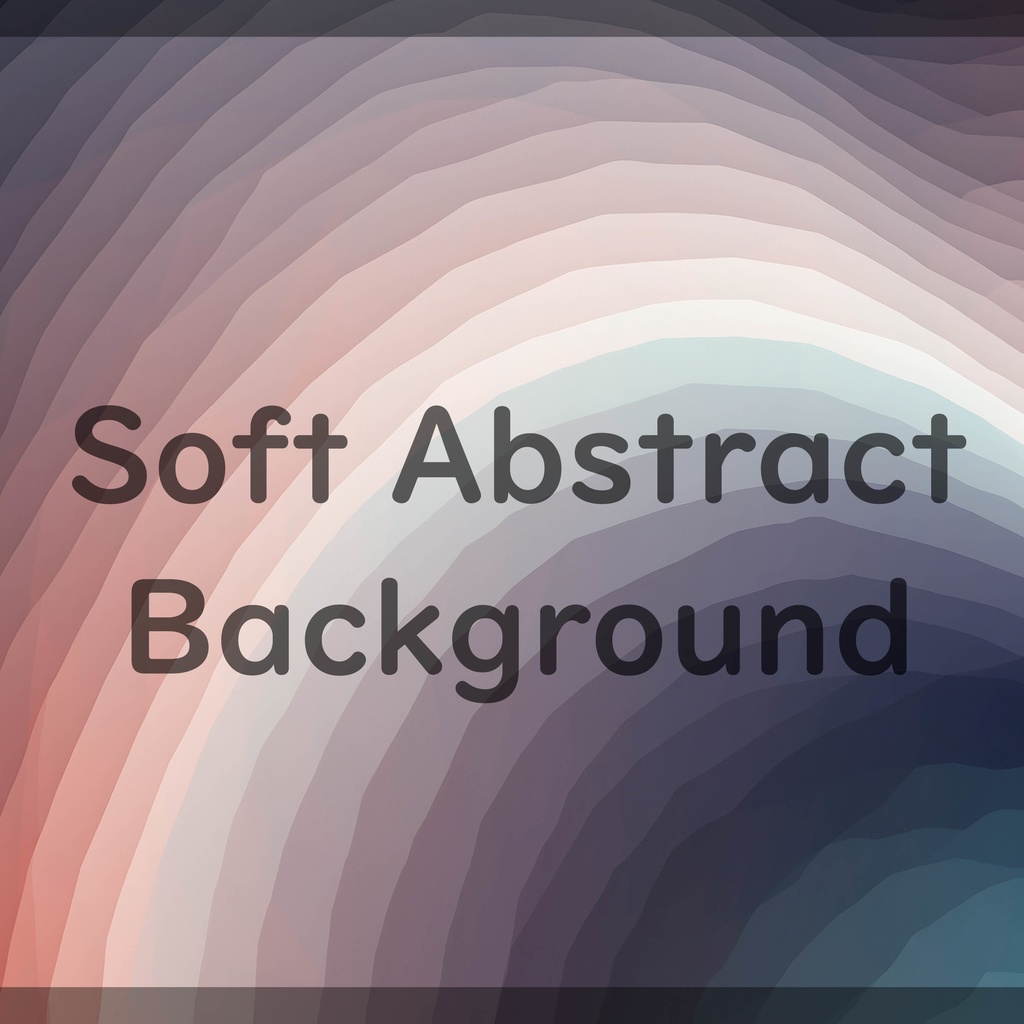 01_やさしいレイヤードグラデーション抽象背景素材|淡彩ホライゾンシェードデザイン