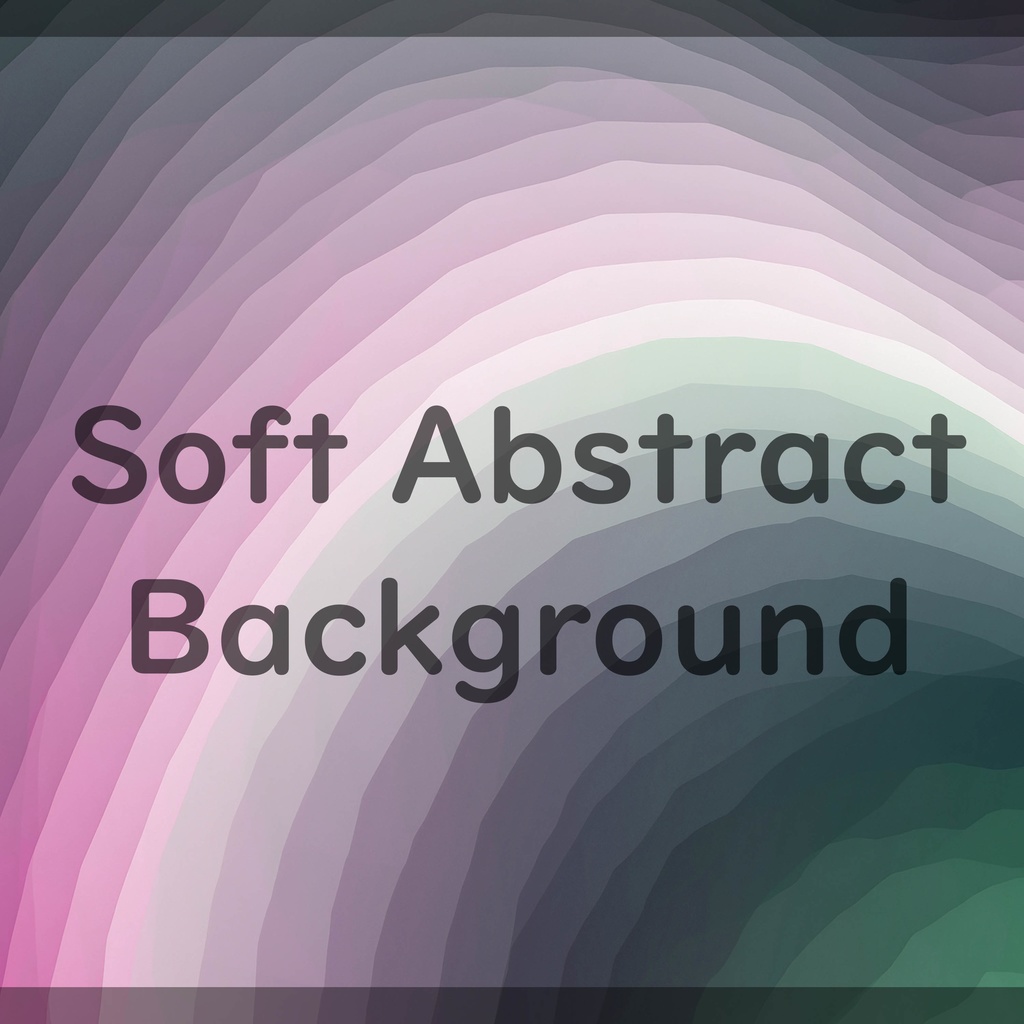 02_やさしいレイヤードグラデーション抽象背景素材｜淡彩ホライゾンシェードデザイン