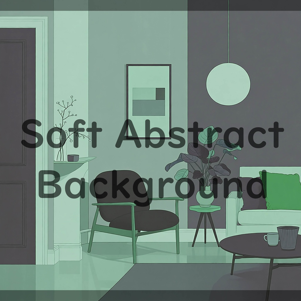 04_落ち着いたリビング室内空間背景素材|ミニマルインテリア