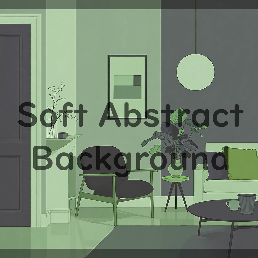 05_落ち着いたリビング室内空間背景素材|ミニマルインテリア