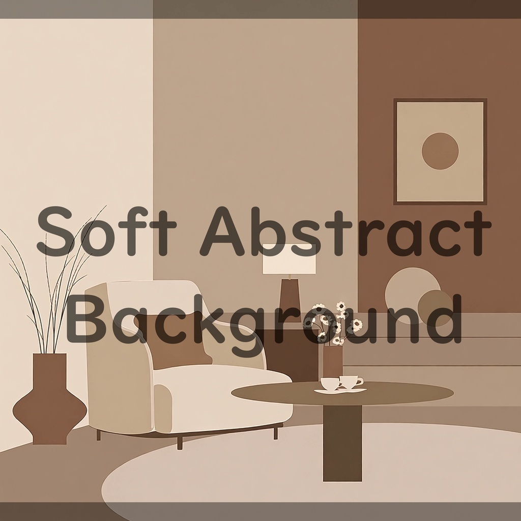 01_心地よい暮らしの室内背景素材｜ナチュラル空間イメージ