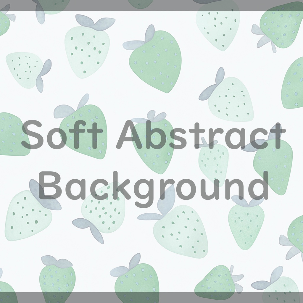 010_かわいいいちごモチーフ背景素材｜やさしいフルーツパターン