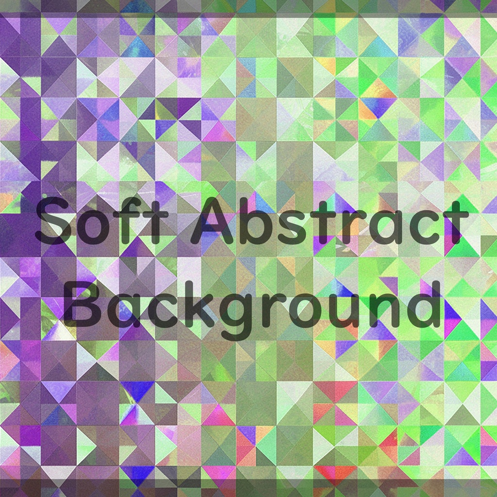 05_きらめくホログラムモザイク背景素材｜抽象デザイン