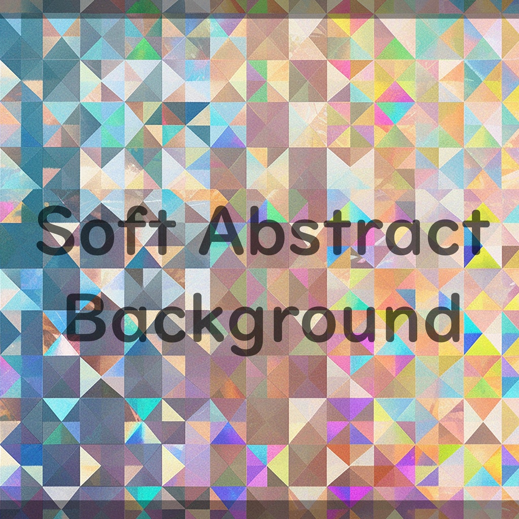 01_きらめくホログラムモザイク背景素材|抽象デザイン(8色セット)