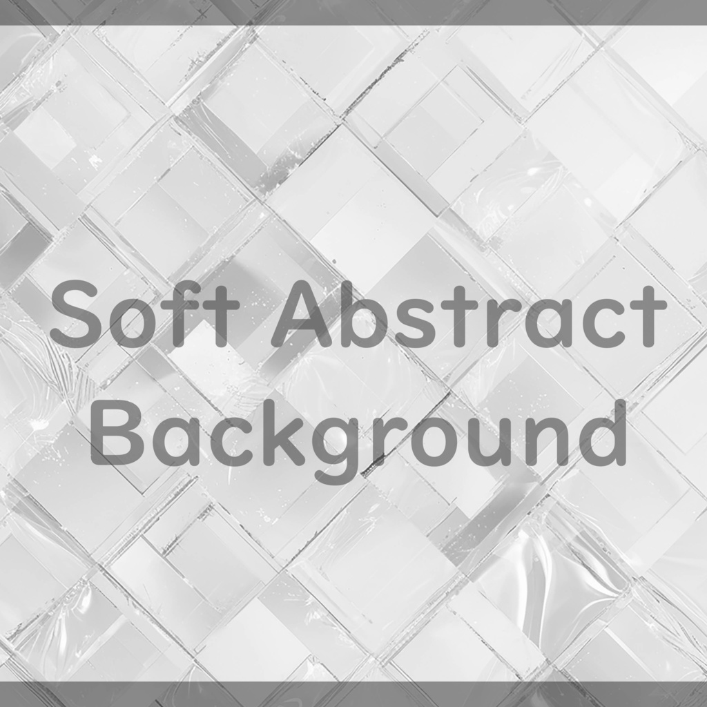 02_光が重なるホログラムタイル背景素材|透明感デザイン(8色セット)