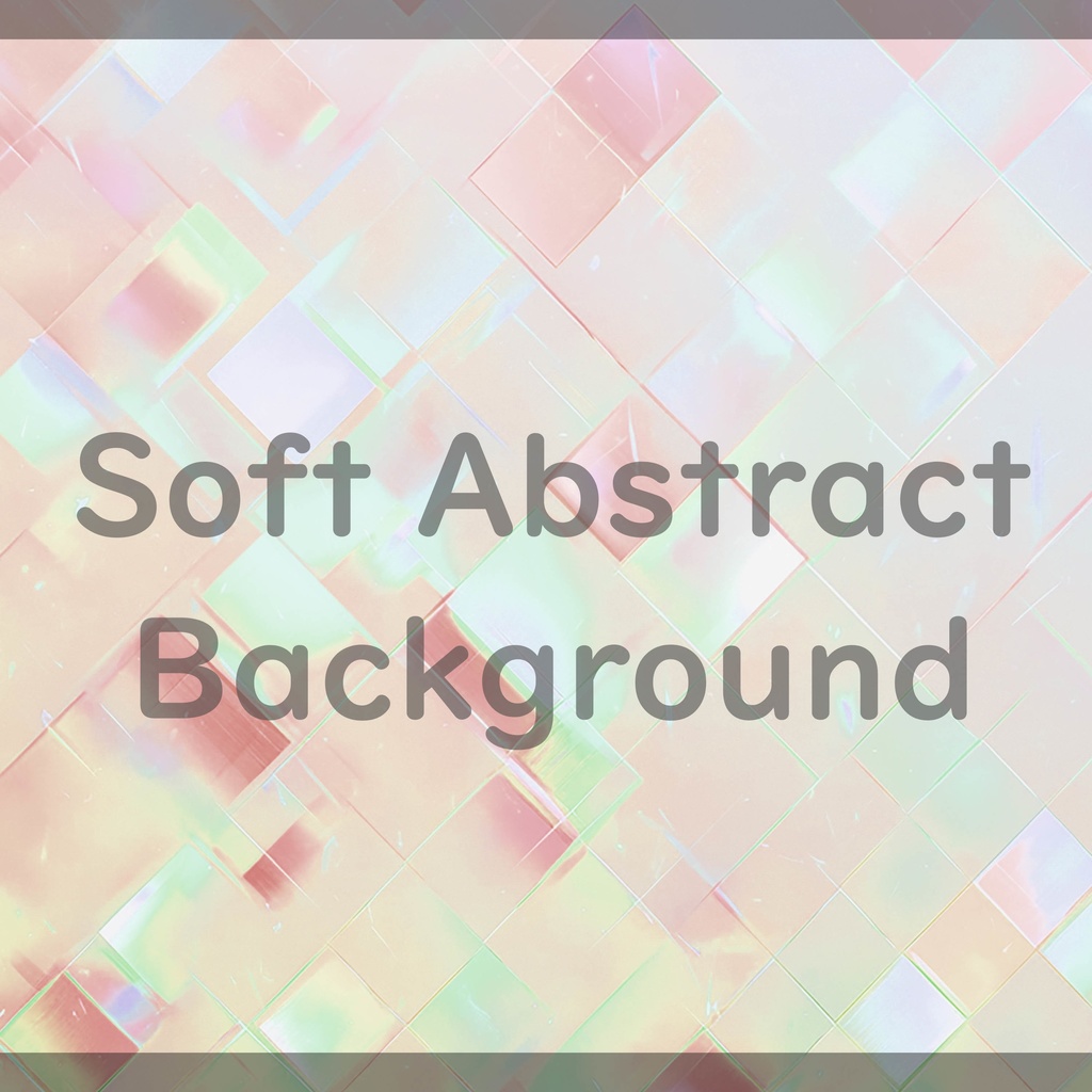 012_やさしく輝くホログラムタイル背景素材|透明感パターンデザイン