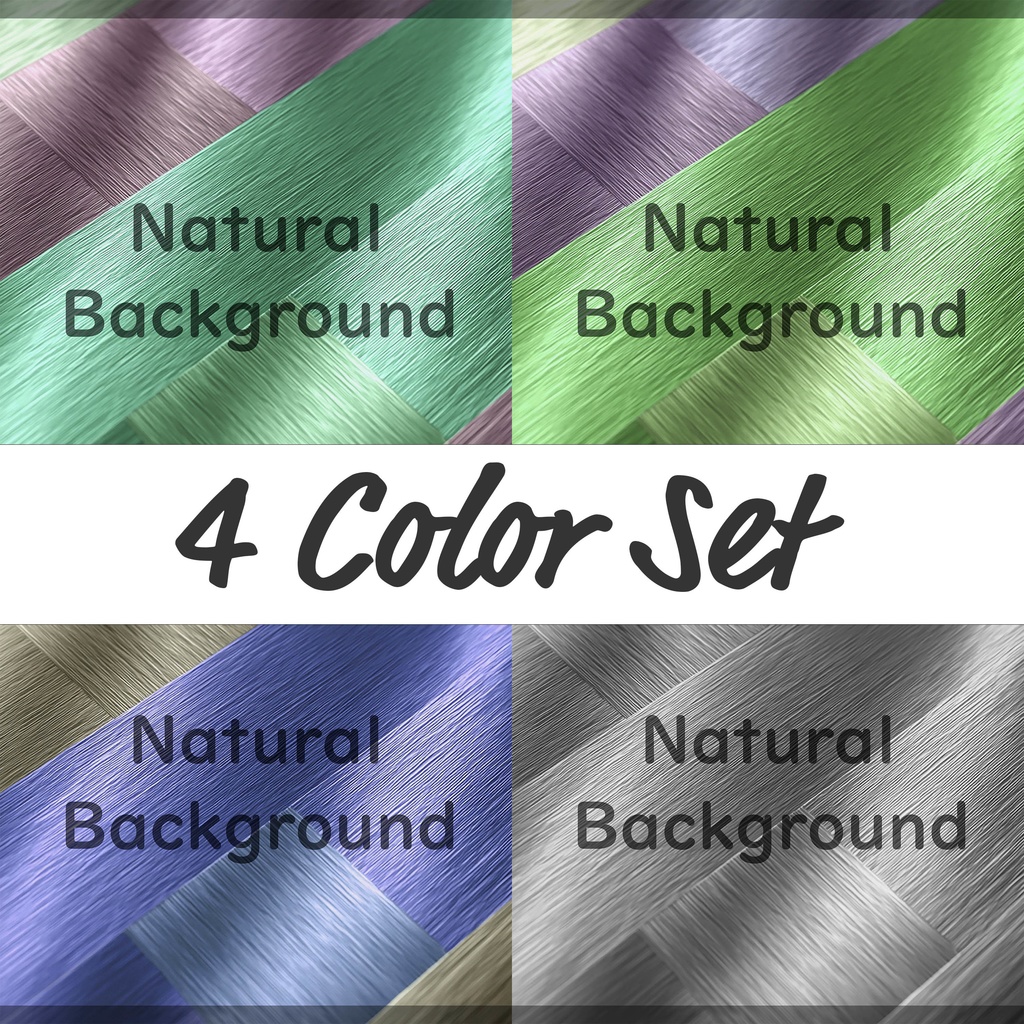 02_メタリックウッドグレイン織り模様背景素材|上質パターンテクスチャデザイン(4色セット)