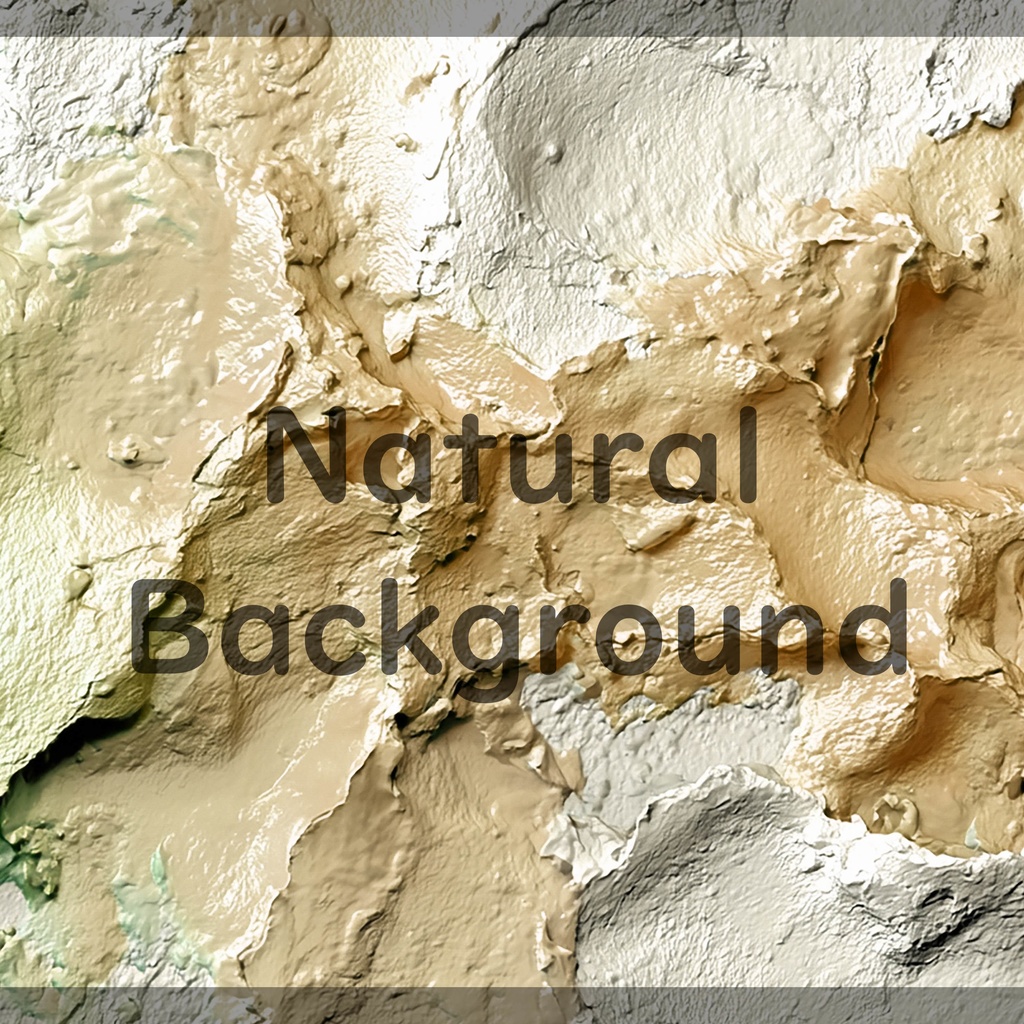 02_アブストラクトインパストペイント背景素材|立体アートテクスチャデザイン(4色セット)