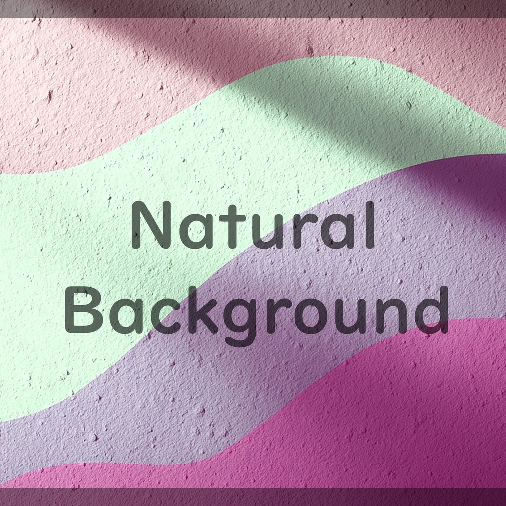 01_パステルウェーブコンクリート背景素材|やわらか質感テクスチャデザイン(4色セット)