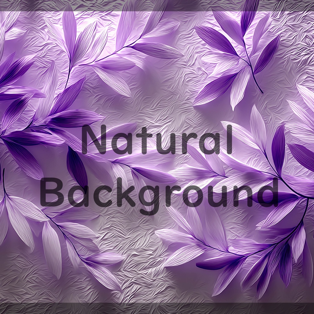 03_ナチュラルボタニカルレリーフ背景素材｜上品リーフテクスチャデザイン