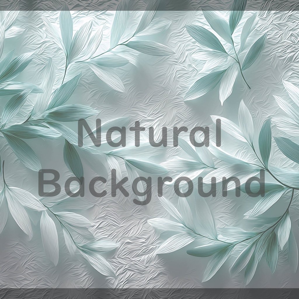 013_ナチュラルボタニカルレリーフ背景素材|上品リーフテクスチャデザイン