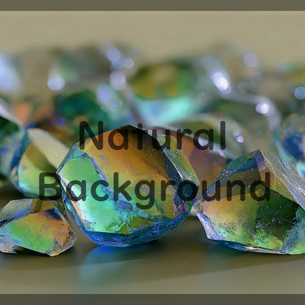 02_ラグジュアリーミネラルクリスタル背景素材|幻想ジェムテクスチャデザイン(4色セット)