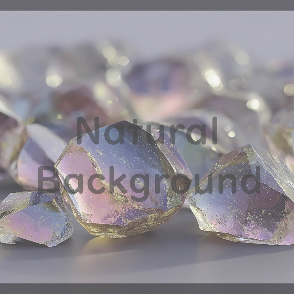 02_ラグジュアリーミネラルクリスタル背景素材|幻想ジェムテクスチャデザイン(4色セット)