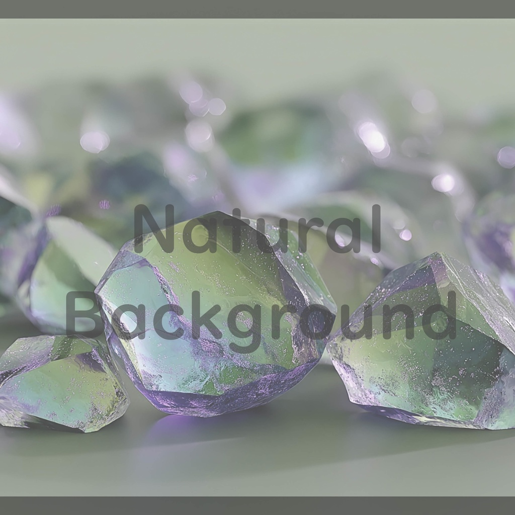 02_ラグジュアリーミネラルクリスタル背景素材|幻想ジェムテクスチャデザイン(4色セット)