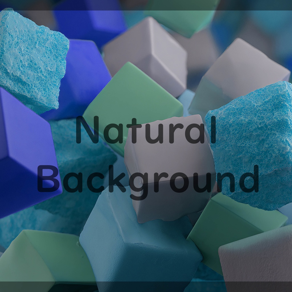 07_ポップカラフルキューブ背景素材｜立体ブロックテクスチャデザイン