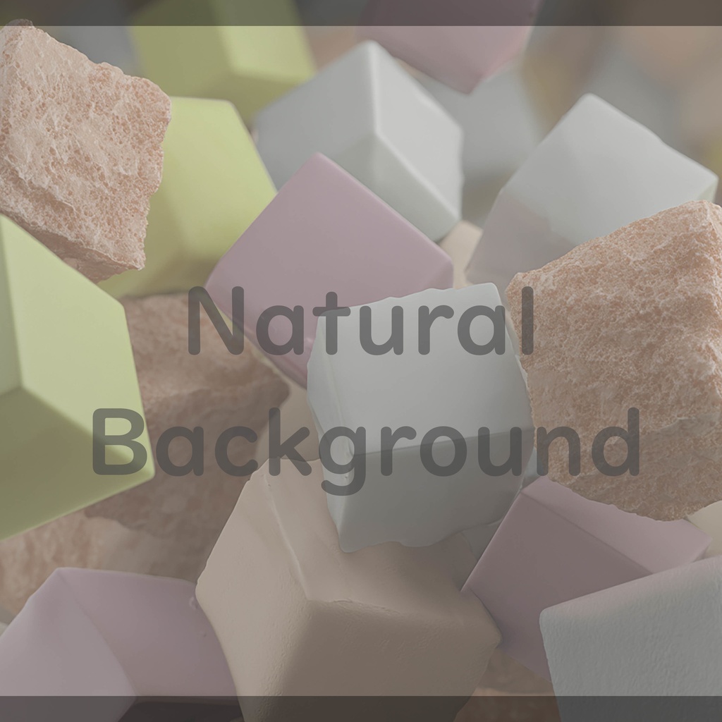 012_ポップカラフルキューブ背景素材｜立体ブロックテクスチャデザイン