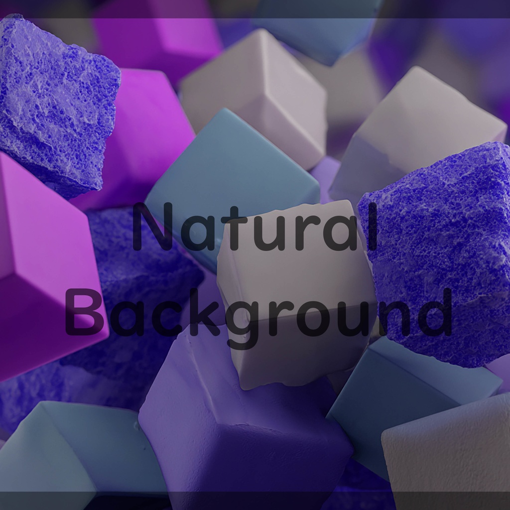 01_ポップカラフルキューブ背景素材|立体ブロックテクスチャデザイン(4色セット)