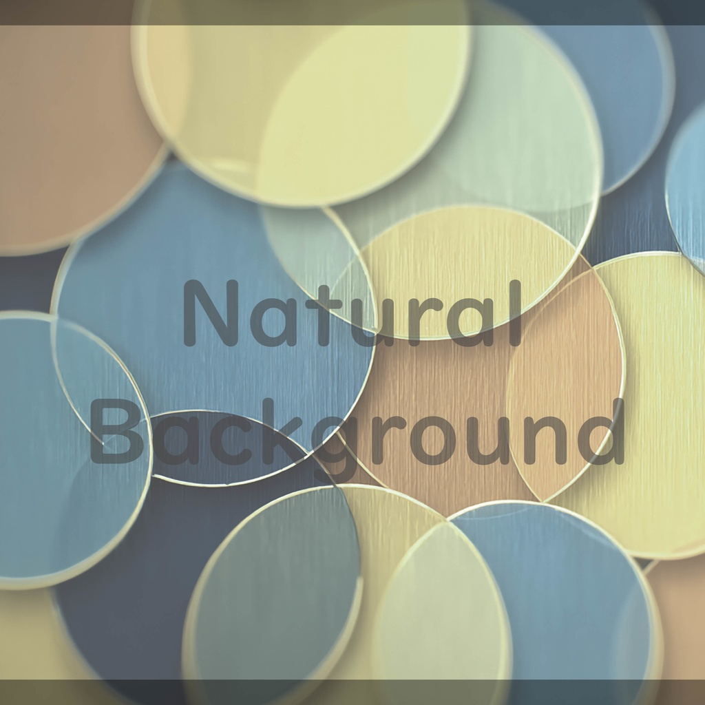 03_抽象円形レイヤーアート背景素材|重なりアート表現(4色セット)