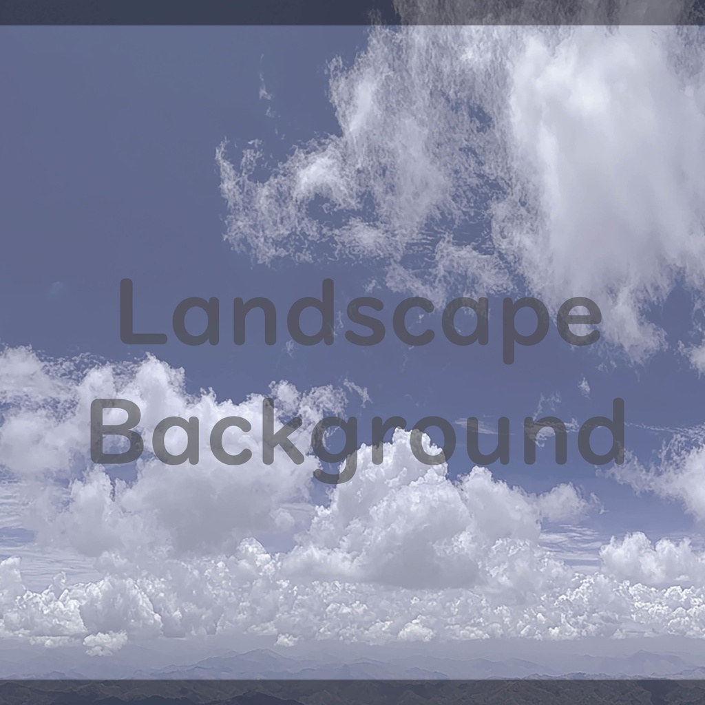 012_広がる空と雲の絶景背景素材｜爽快スカイビュー