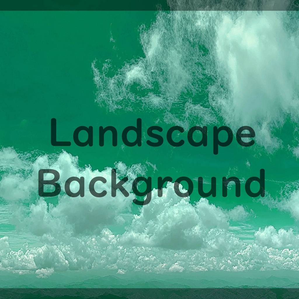 01_広がる空と雲の絶景背景素材|爽快スカイビュー(4色セット)