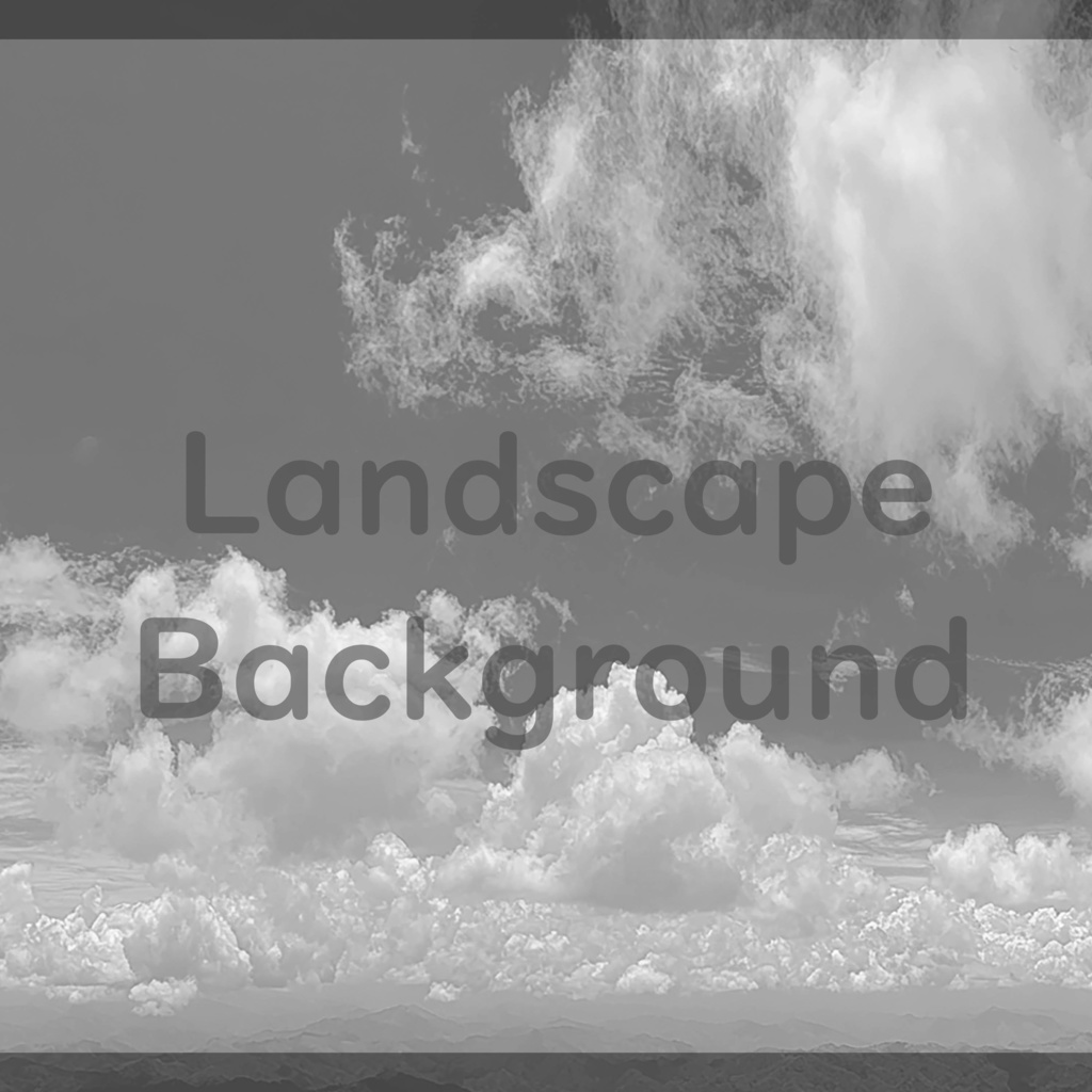 04_広がる空と雲の絶景背景素材|爽快スカイビュー(4色セット)