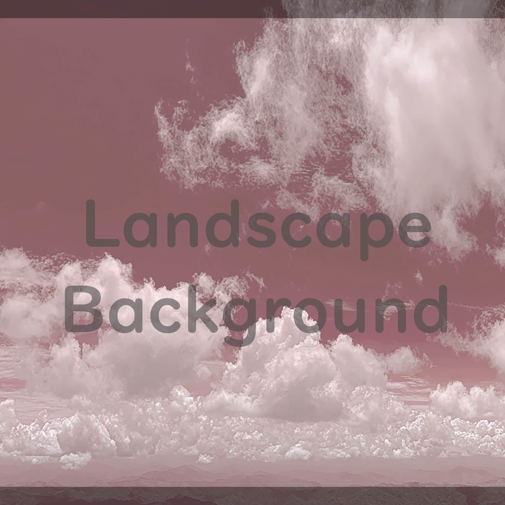 04_広がる空と雲の絶景背景素材|爽快スカイビュー(4色セット)