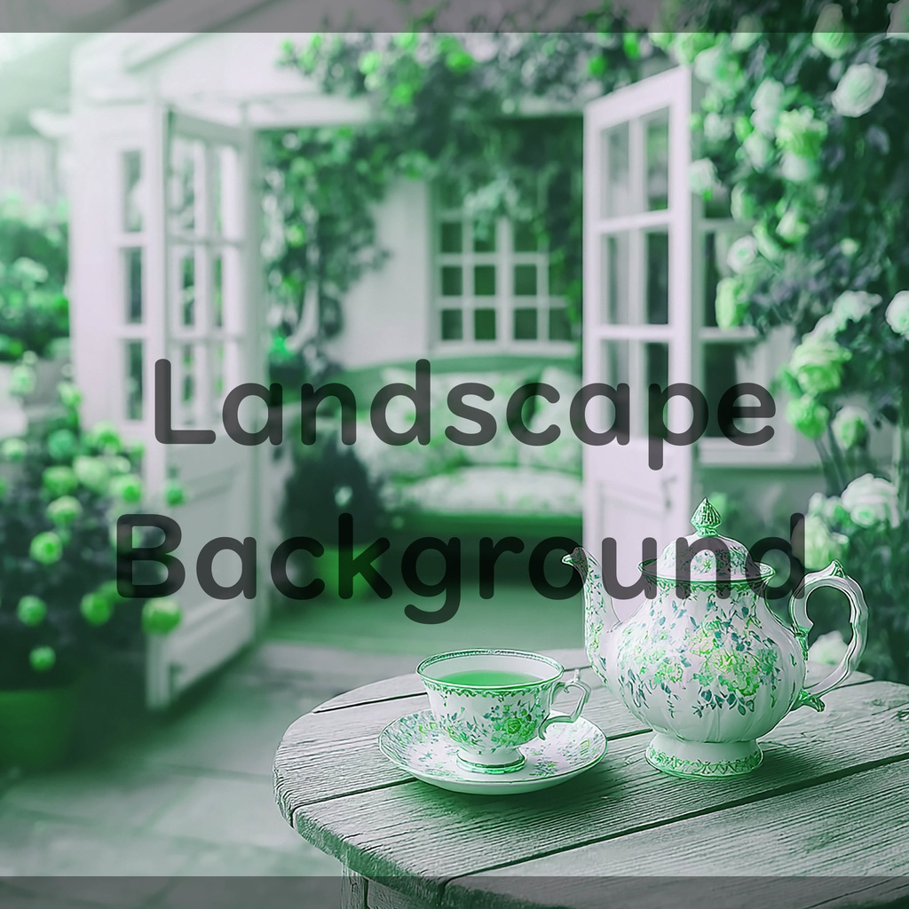 05_ティータイム背景｜優雅な時間