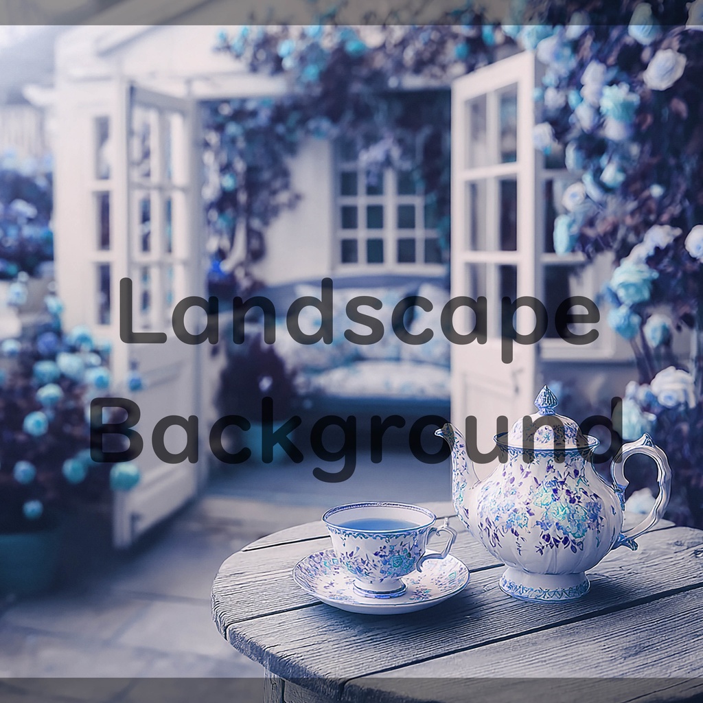 07_ティータイム背景｜優雅な時間