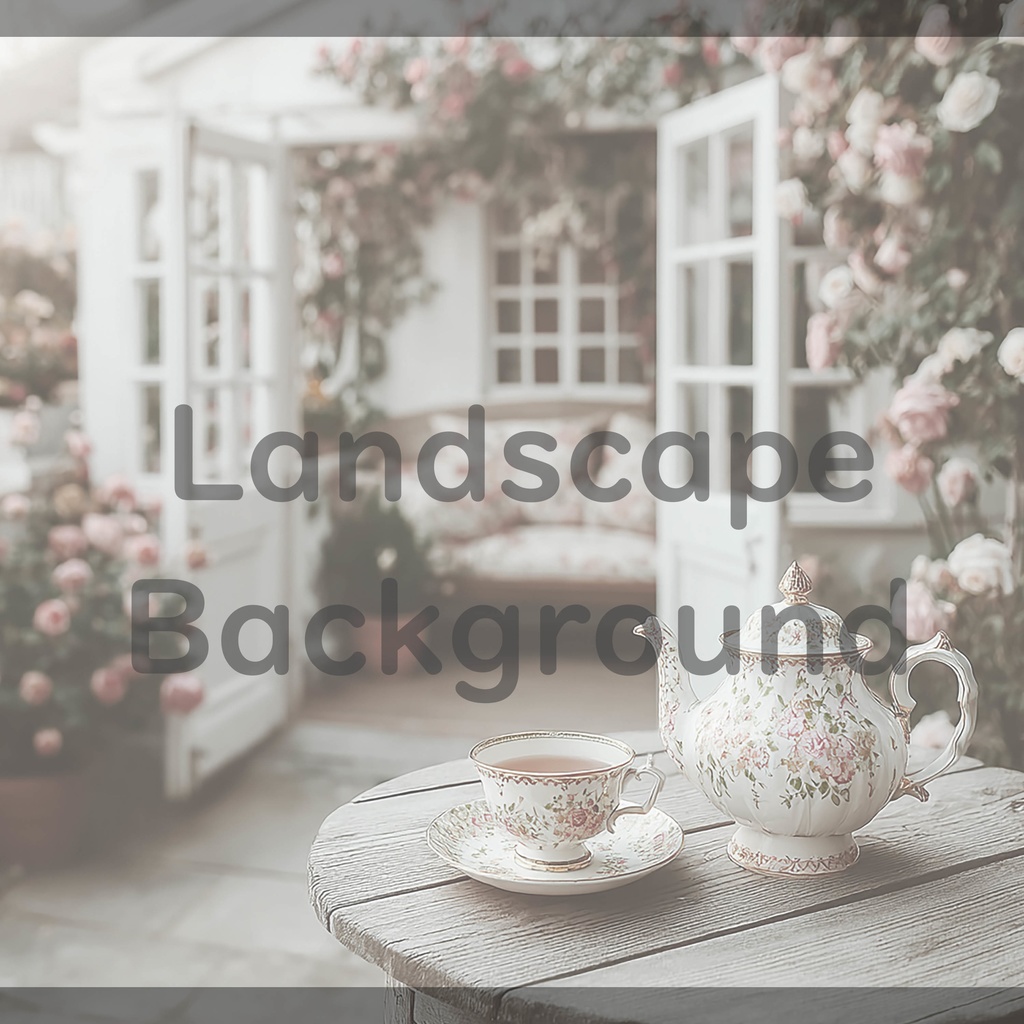 09_ティータイム背景|優雅な時間