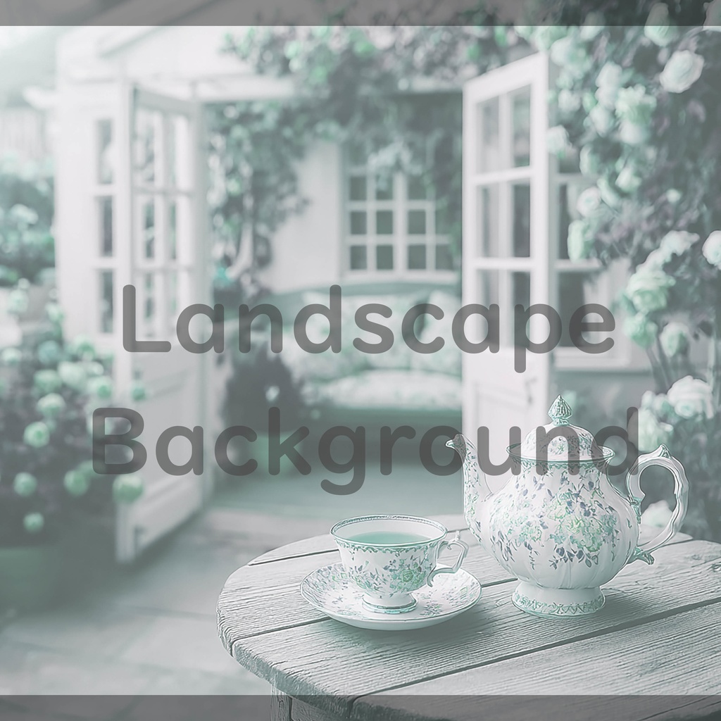 013_ティータイム背景｜優雅な時間