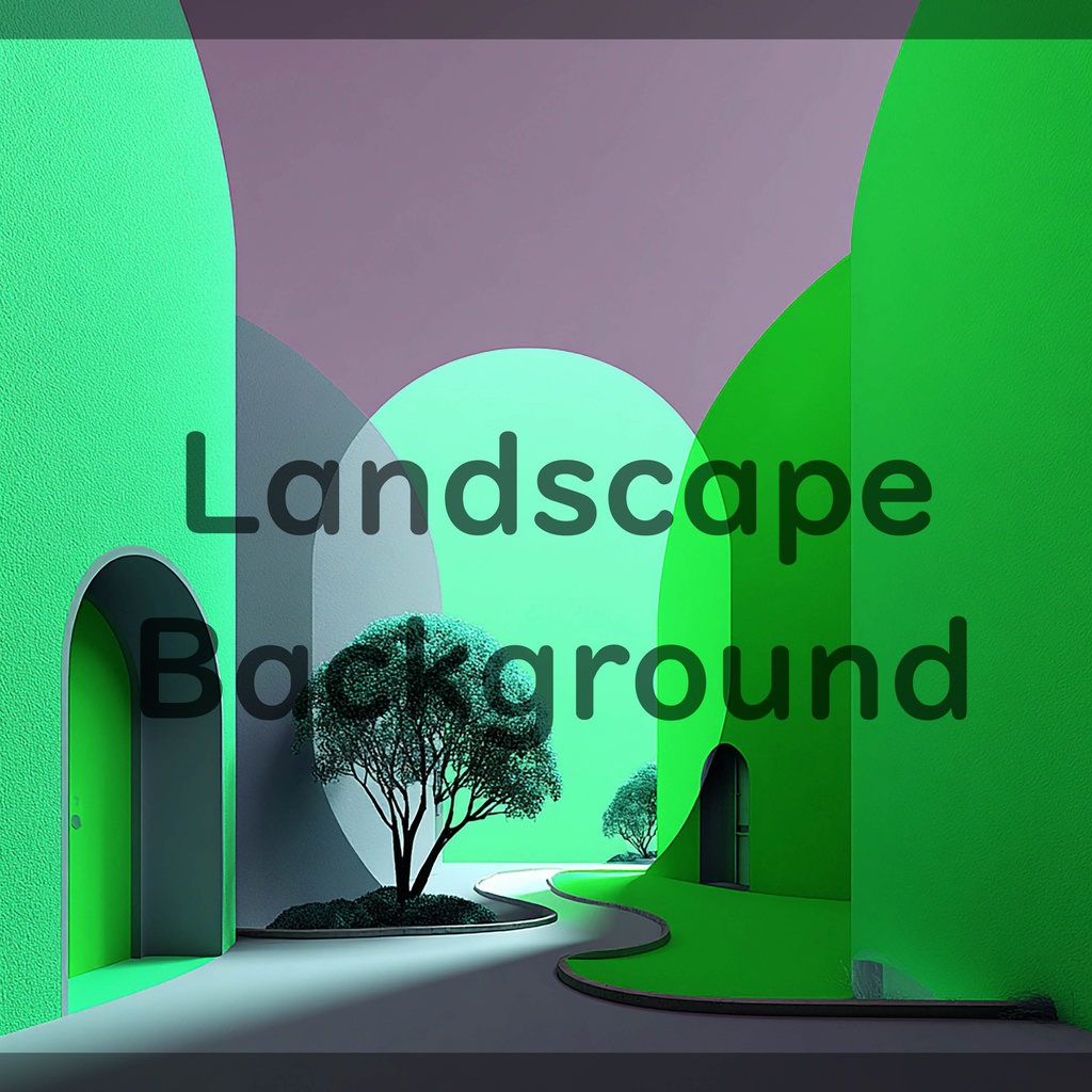 01_抽象建築空間アート背景|ミニマルモダンデザイン(8色セット)