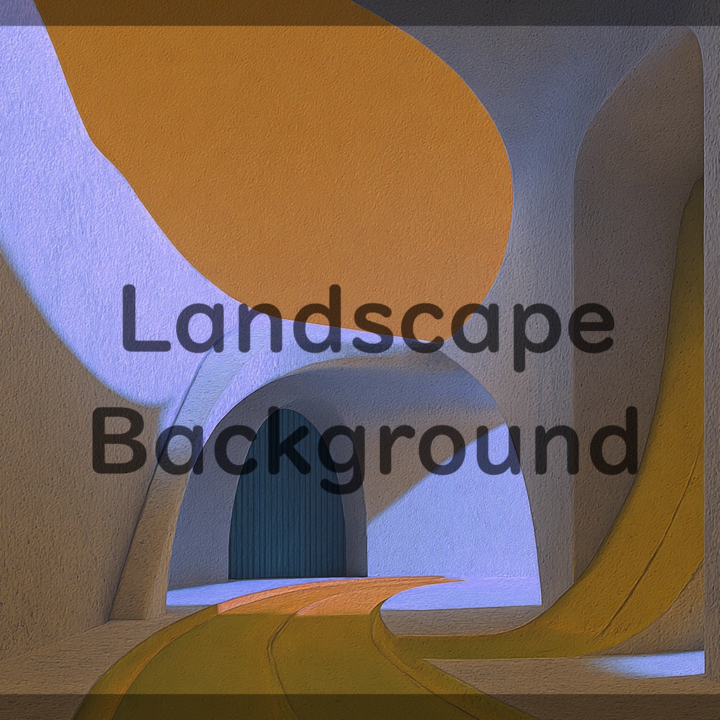 02_建築アート空間背景|モダンデザイン(4色セット)