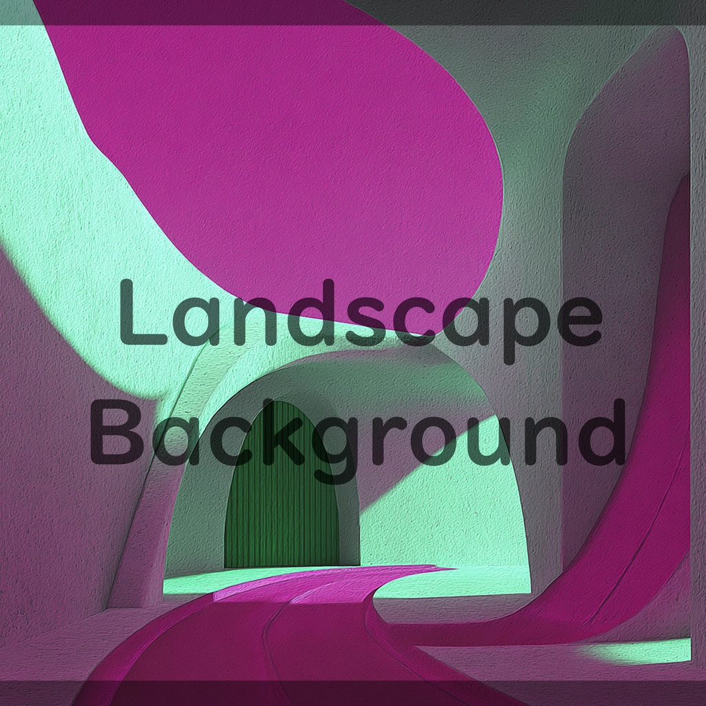 02_建築アート空間背景|モダンデザイン(4色セット)