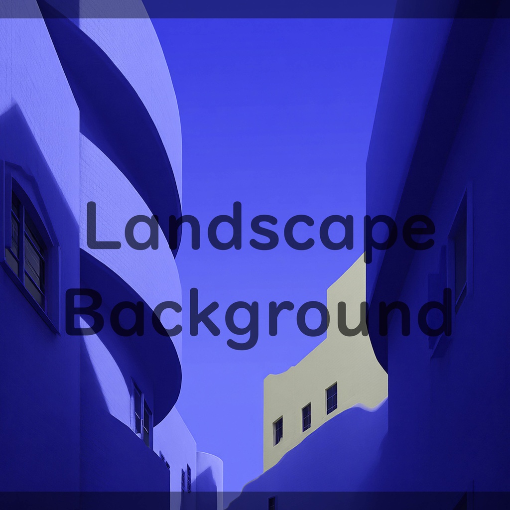 01_モダン建築街並み背景|静かな都市空間デザイン(4色セット)