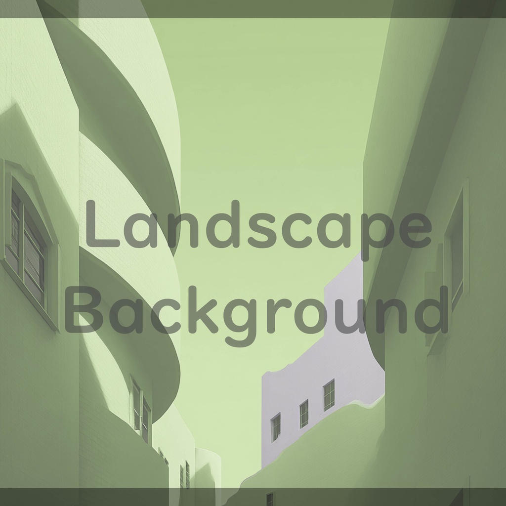 03_モダン建築街並み背景|静かな都市空間デザイン(4色セット)