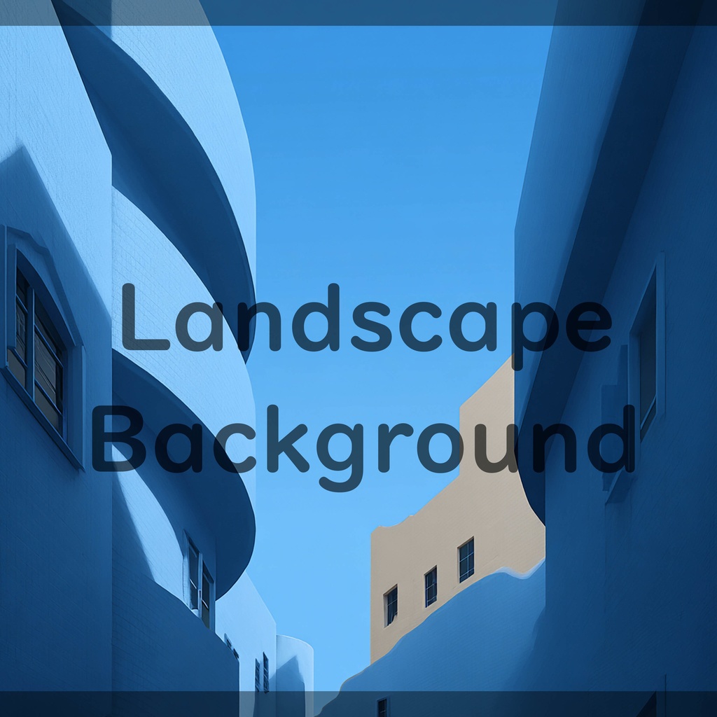 01_モダン建築街並み背景|静かな都市空間デザイン(8色セット)