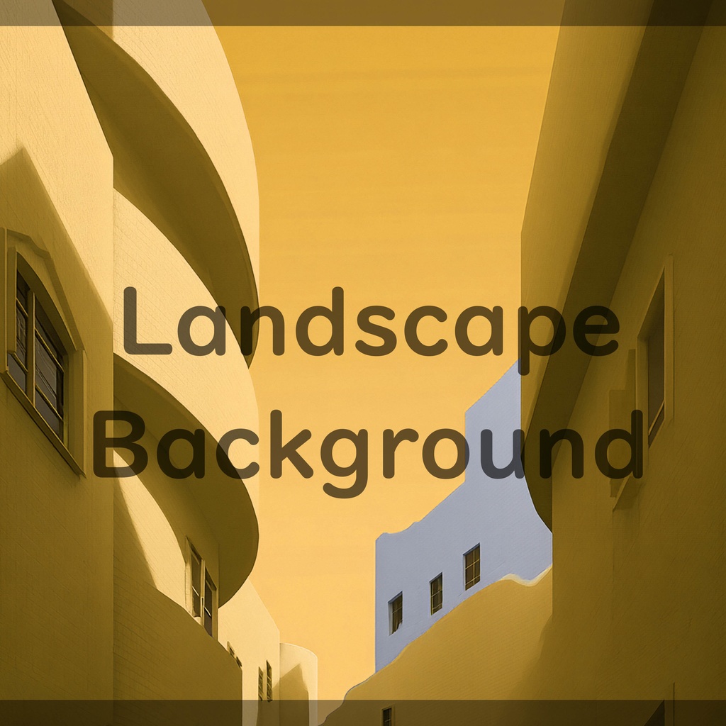 01_モダン建築街並み背景|静かな都市空間デザイン(8色セット)