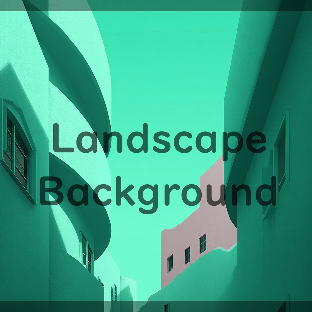 01_モダン建築街並み背景|静かな都市空間デザイン(8色セット)