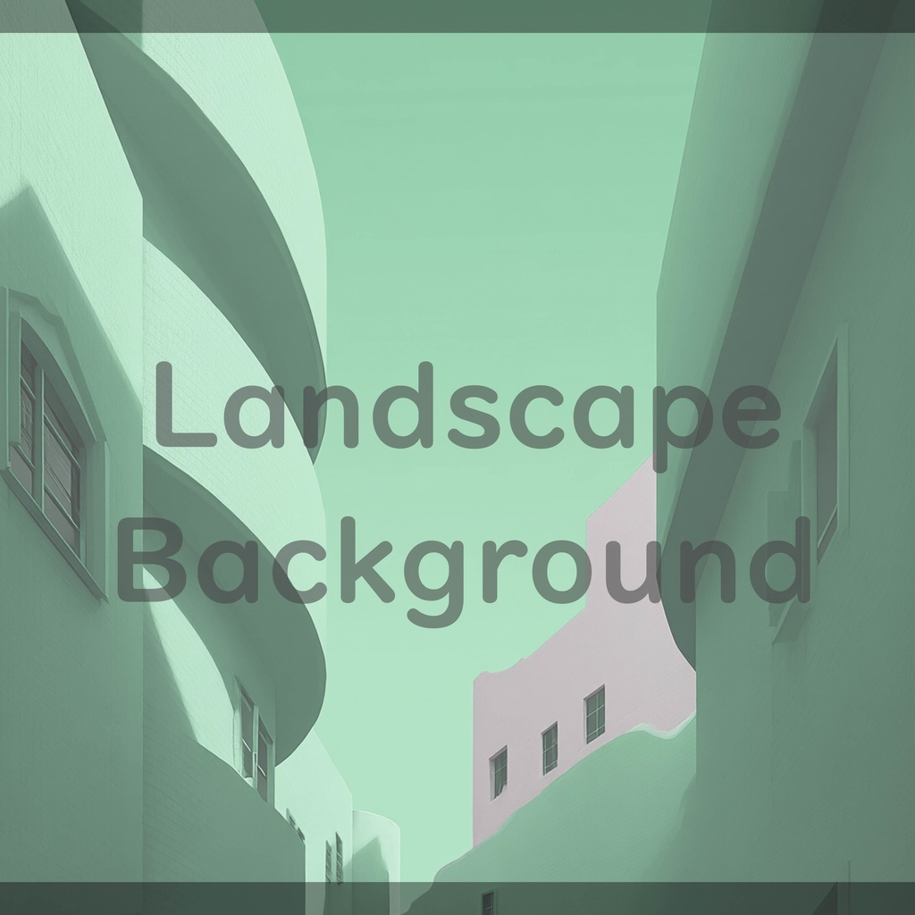 02_モダン建築街並み背景|静かな都市空間デザイン(8色セット)